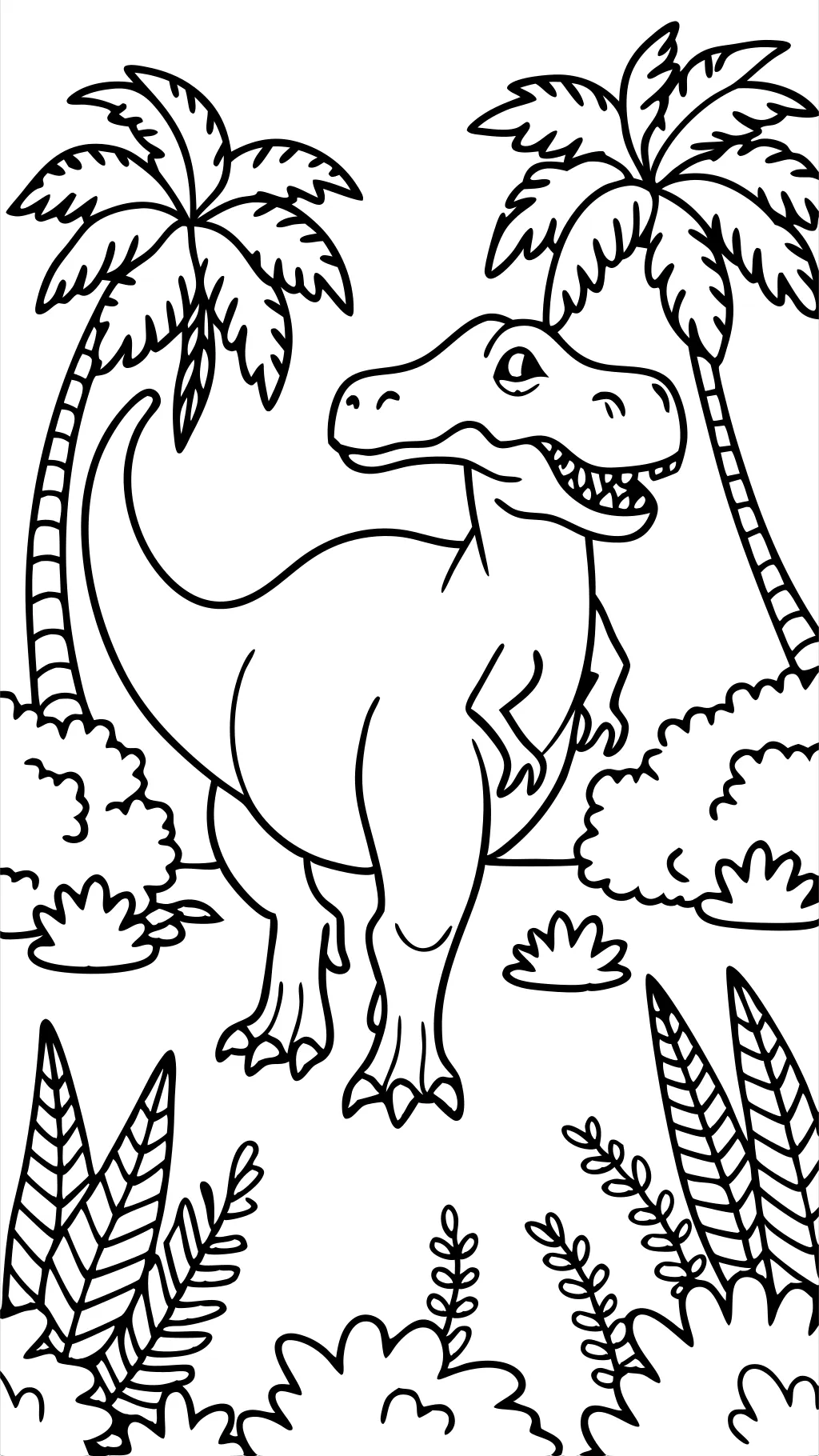 coloriages T-Rex